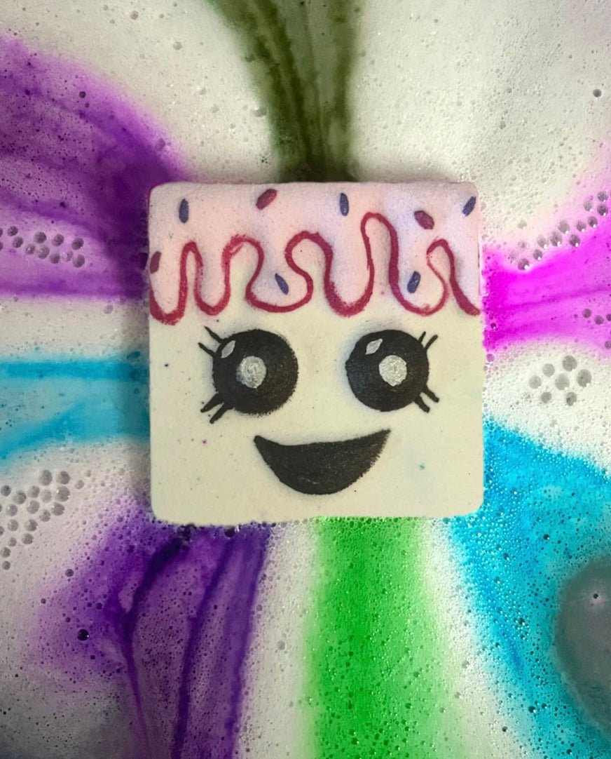 Massive marshmallow bath bomb