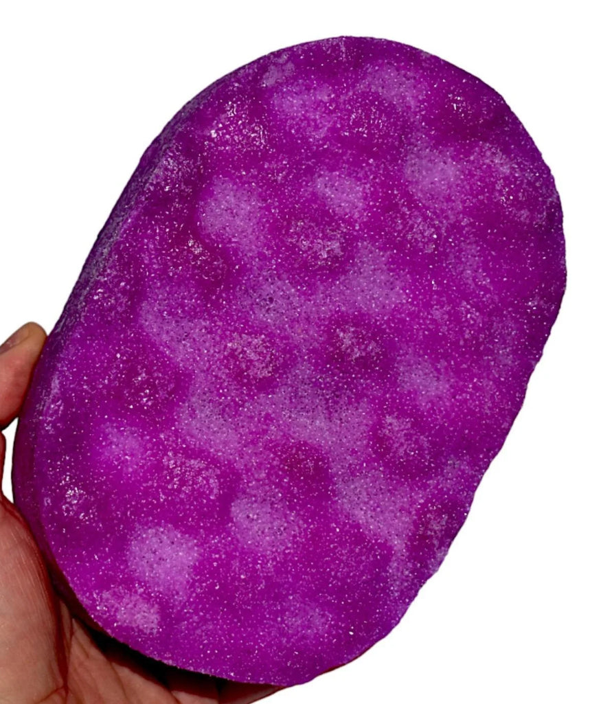 Alien designer inspired soap sponge