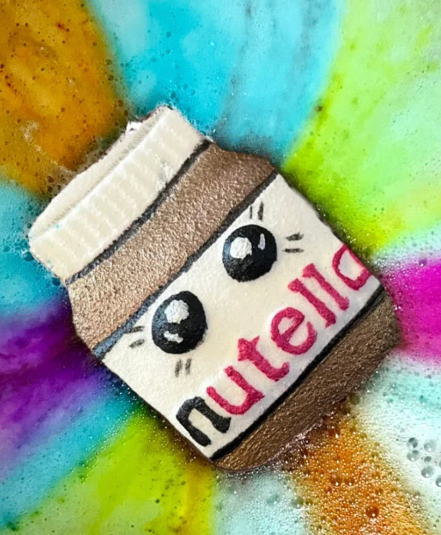 Nutella bath bomb