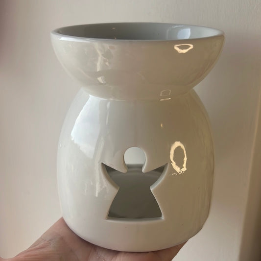 Angel cut out oil burner