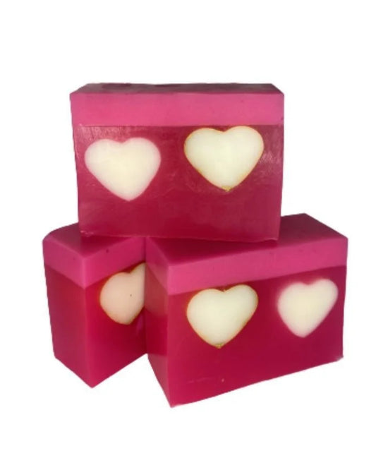 Love potion crystal soap
