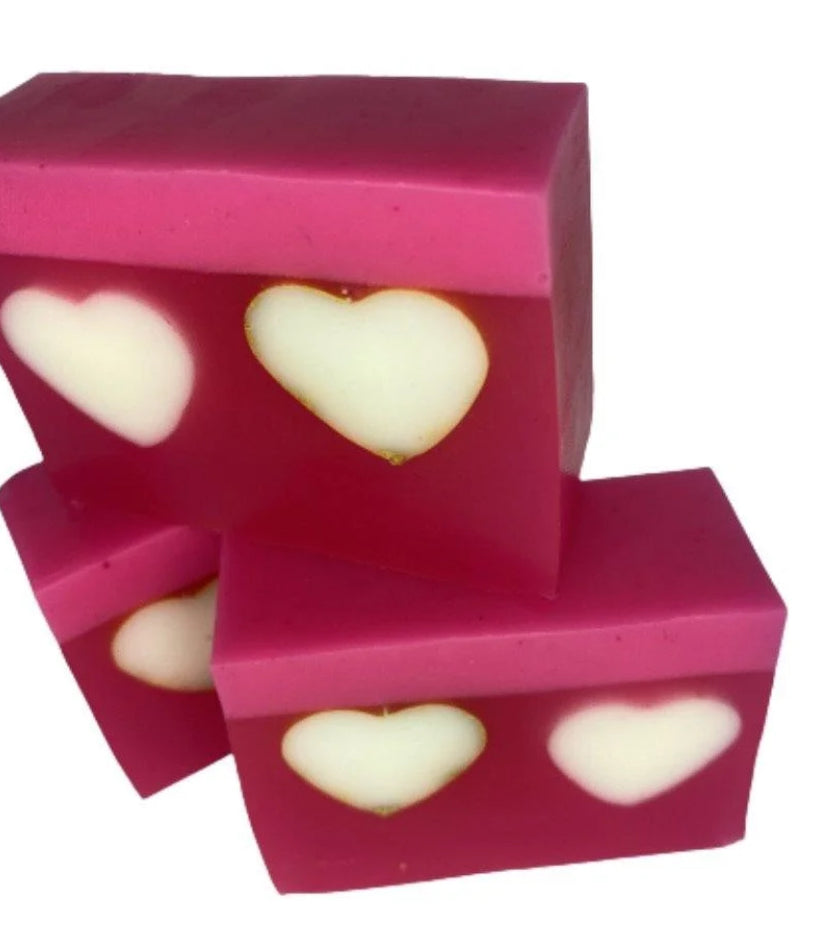 Love potion crystal soap